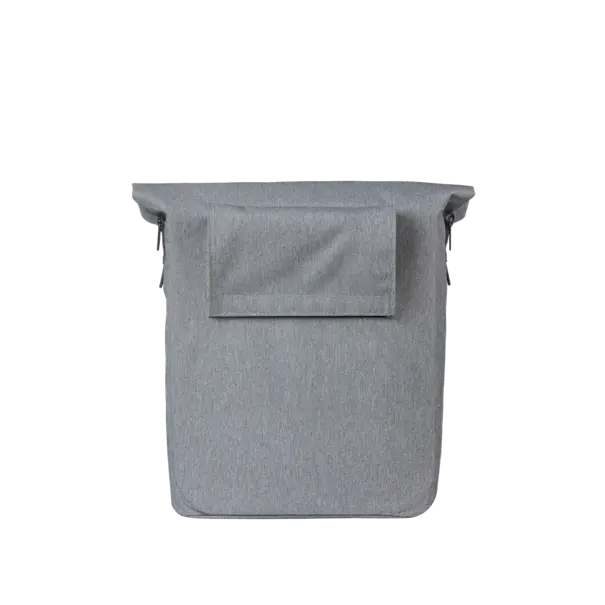 Basil City - fietsshopper MIK Hooks - 14-16L - grijs gemêleerd