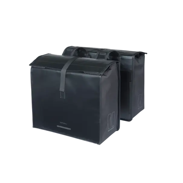Basil Urban Load Pro - dubbele fietstas - 50-64L - zwart
