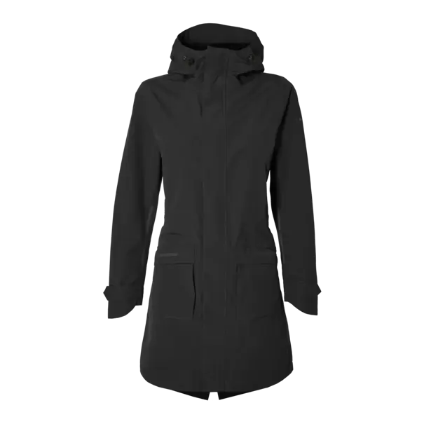Basil Mosse regenparka - dames - zwart - XS