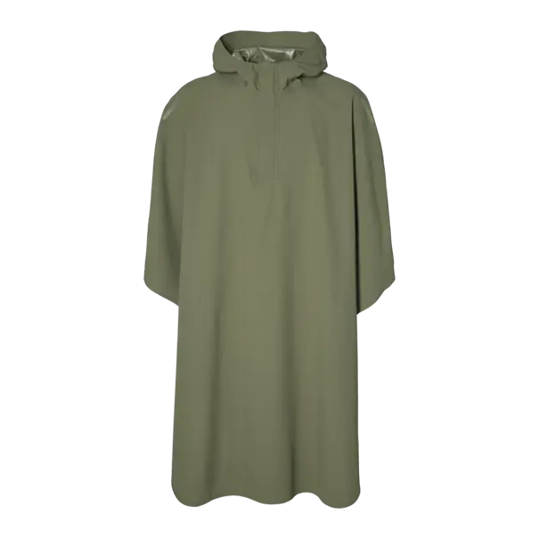 Basil Hoga fietsregenponcho - unisex - groen - One Size