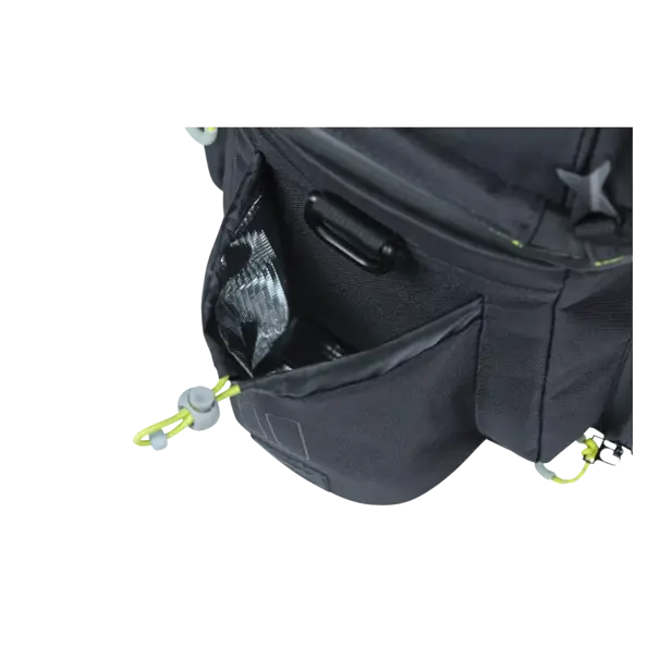Basil Miles - bagagedragertas XL Pro MIK - 9-36 liter - zwart