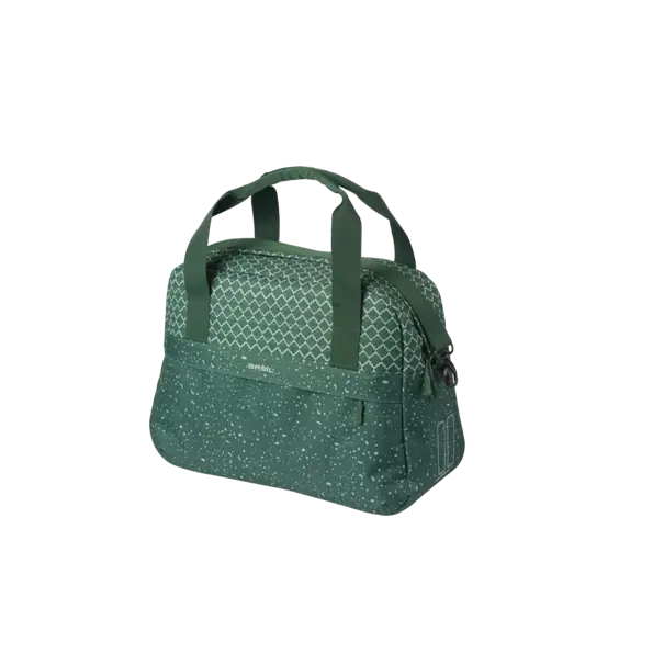 Basil Flair  - enkele fietstas - 18 liter - groen