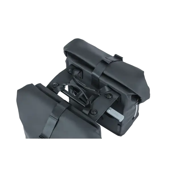 Basil SoHo Nordlicht MIK - dubbele fietstas - 41 liter - night zwart