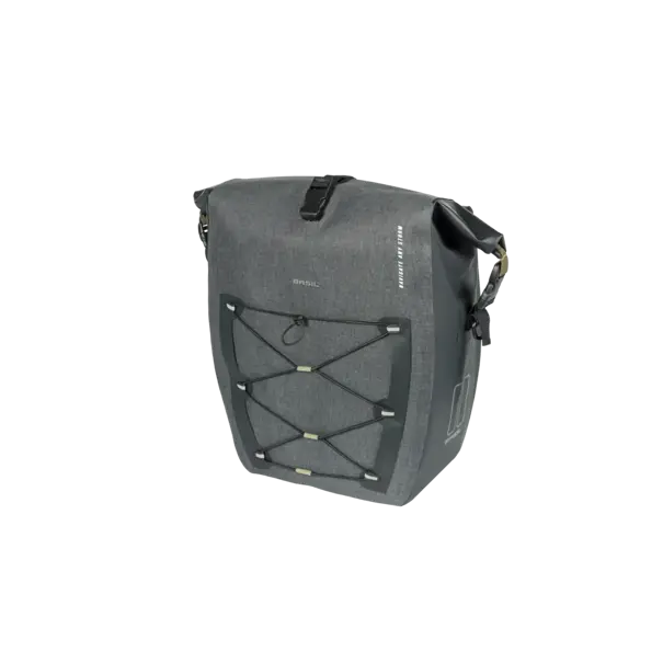 Basil Navigator Storm MIK Studs  L - enkele fietstas - 25-31 liter - zwart