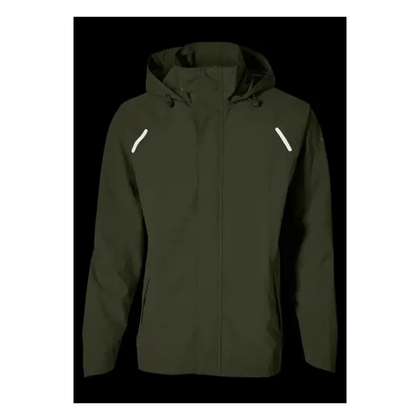Basil Hoga fietsregenpak - unisex - groen - L