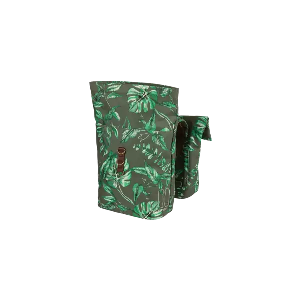 Basil Ever-Green - dubbele fietstas - 28-32 liter - thyme groen