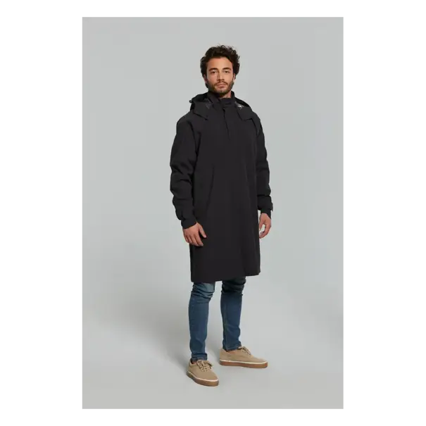 Basil Mosse fietsregenponcho - unisex - zwart. - XL/XXL