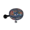Basil Bloom - fietsbel - 80 mm - blauw met bloemen