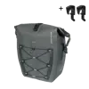 Basil Navigator Storm L - enkele tas MIK Hooks - 25-31L - zwart