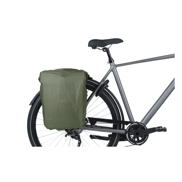 Basil Move -  dubbele fietstas - 30 liter - zwart