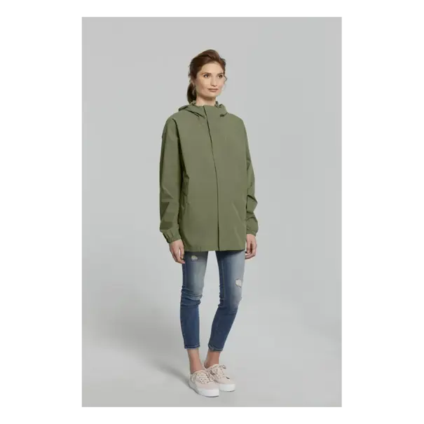 Basil Hoga fietsregenjas - unisex - groen - S