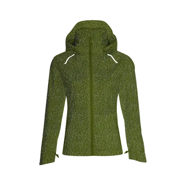 Basil Skane HiVis fietsregenjas - dames - neongeel - XL