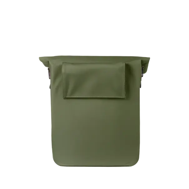 Basil City - fietsshopper MIK Hooks - 14-16L - mosgroen