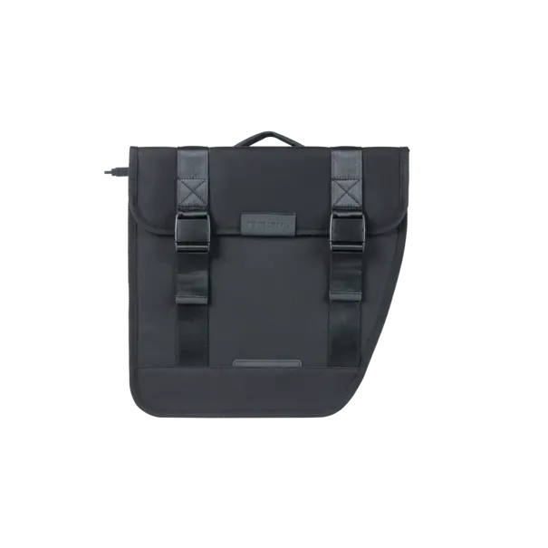 Basil Tour - dubbele fietstas MIK - 28 liter - zwart
