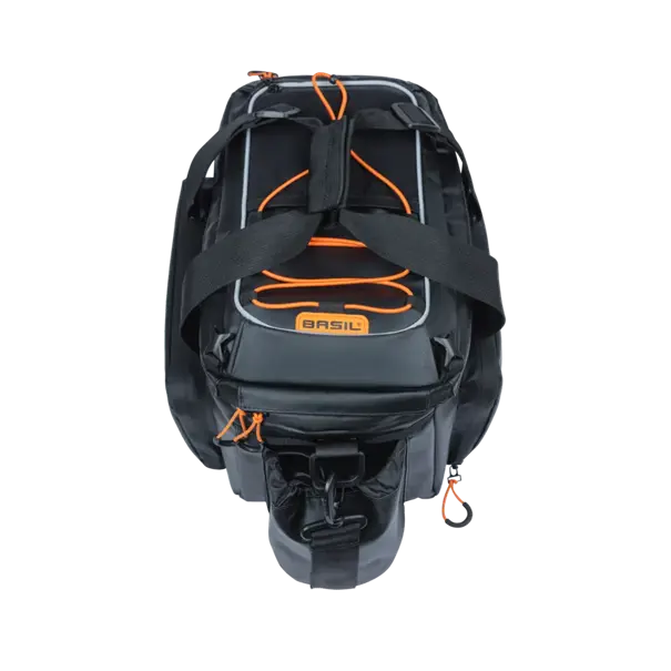 Basil Miles Tarpaulin - bagagedragertas XL Pro MIK - 9-36 liter - zwart
