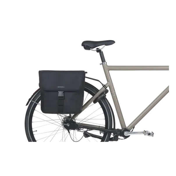 Basil GO - dubbele fietstas - 32 liter - zwart