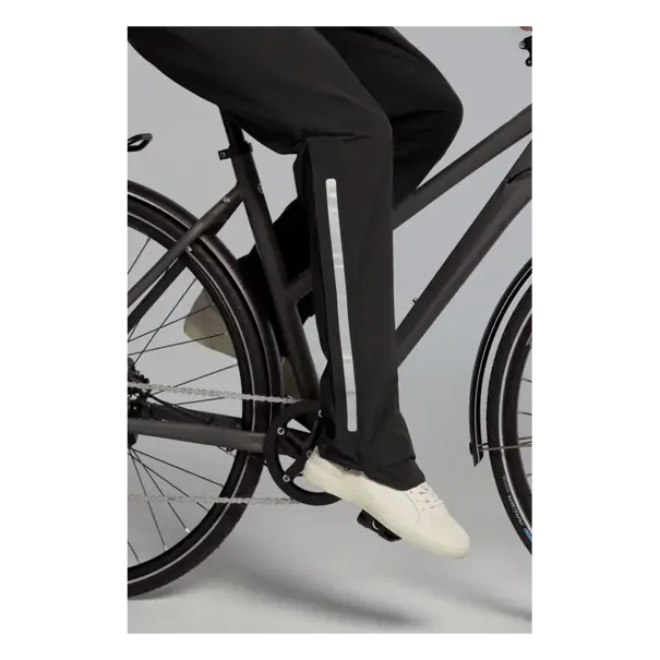 Basil Mosse fietsregenbroek - dames - zwart - M
