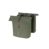 Basil City - dubbele fietstas - 28-32 liter – moss green