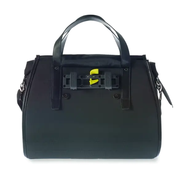 Basil Noir - business fietstas - 17 liter - zwart