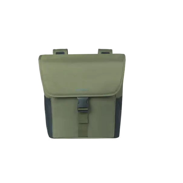 Basil GO - dubbele fietstas - 32 liter - groen