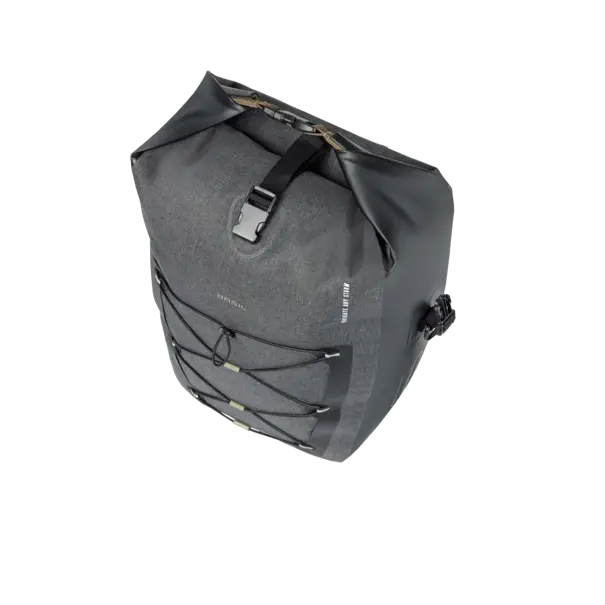 Basil Navigator Storm MIK Studs  L - enkele fietstas - 25-31 liter - zwart