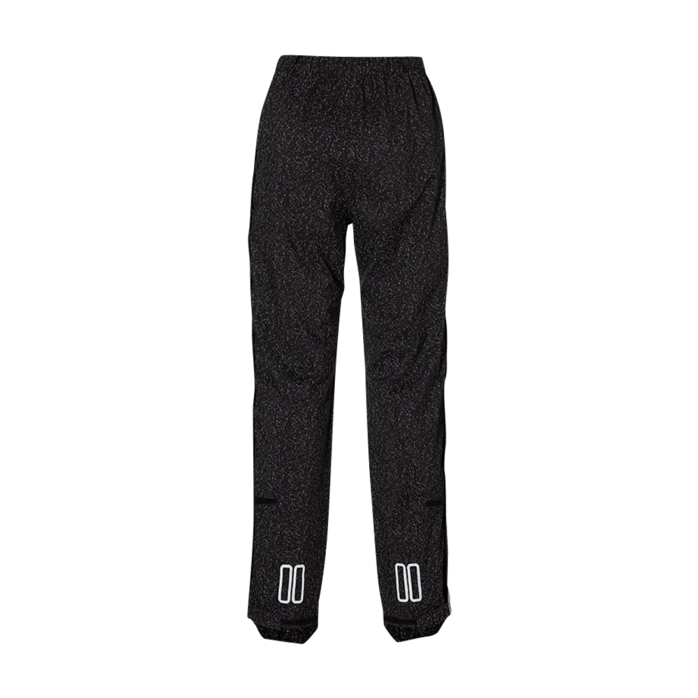 Basil Skane HiVis fietsregenbroek - dames - zwart - L