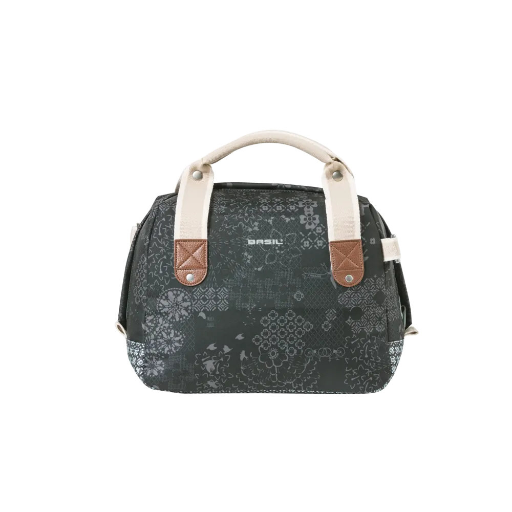 Basil Bohème - city handlebar bag KF - 8 liter - graphite | Basil