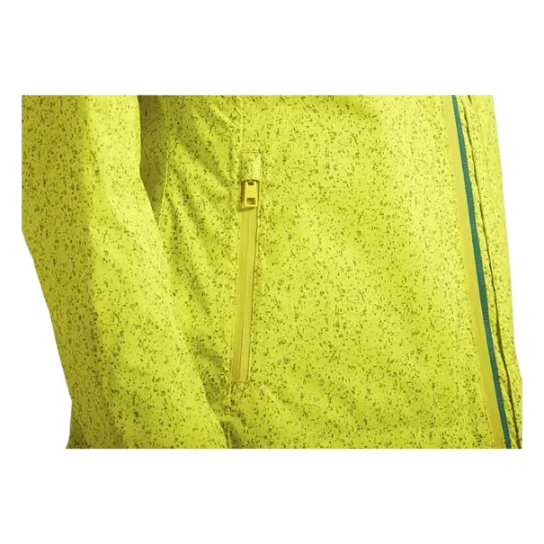 Basil Skane HiVis fietsregenjas - dames - neongeel - L