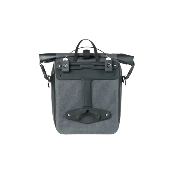 Basil Navigator Storm MIK Studs M - enkele fietstas - 12-15 liter - zwart