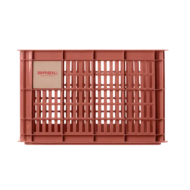 Basil fietskrat M - medium - 29.5 liter - rood
