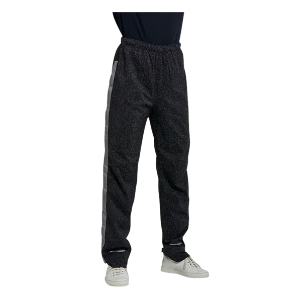 Basil Skane HiVis fietsregenbroek - heren - zwart - XXLong