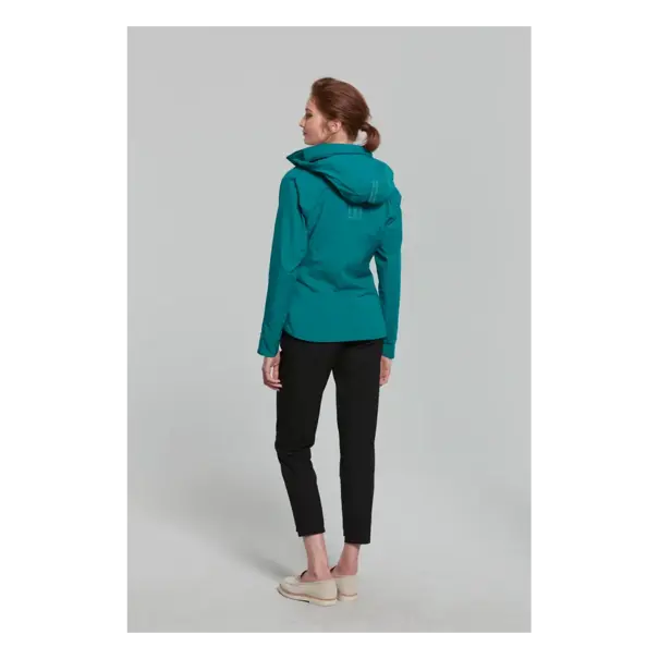 Basil Skane fietsregenjas - dames - groen - XS