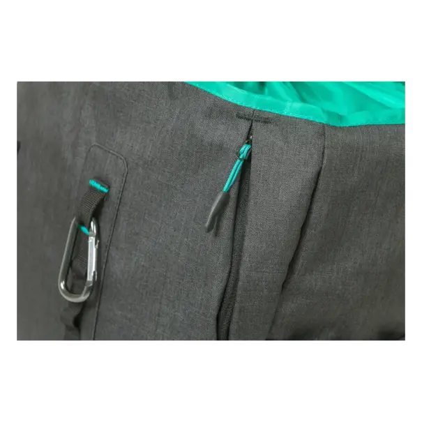 Basil Discovery 365D L - enkele tas MIK Hooks - 20L - zwart gemêleerd