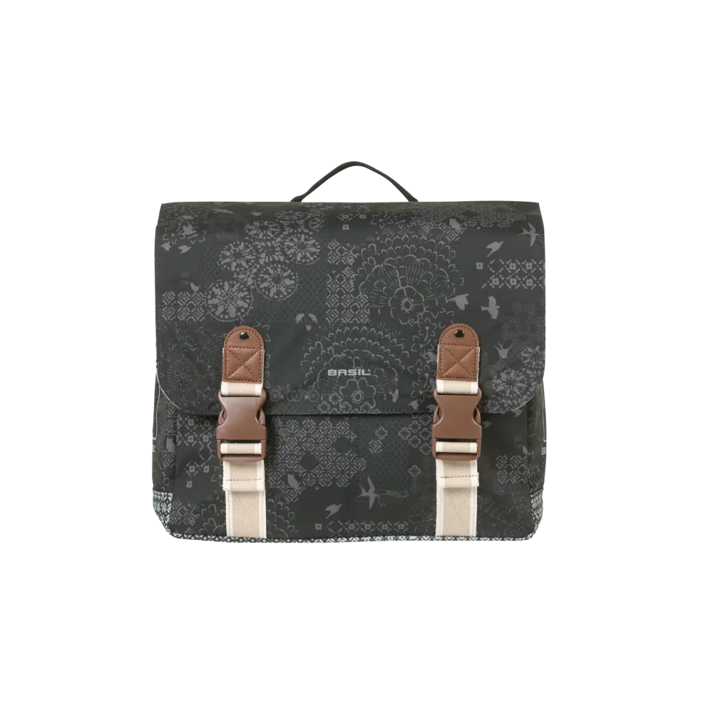 Basil Bohème MIK - dubbele fietstas - 35 liter - zwart