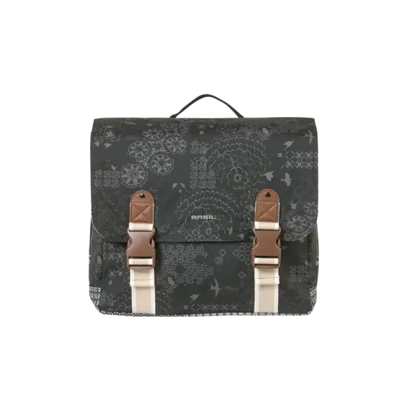 Basil Bohème MIK - dubbele fietstas - 35 liter - zwart
