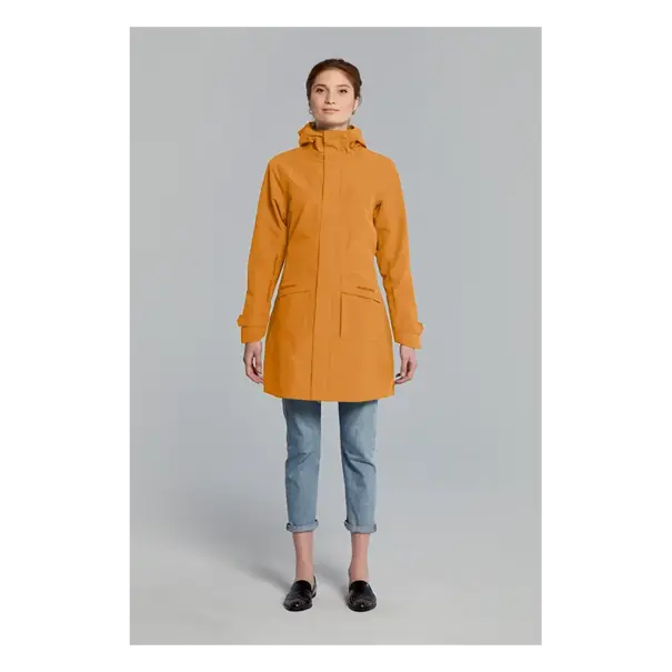 Basil Mosse regenparka - dames - bruin - S