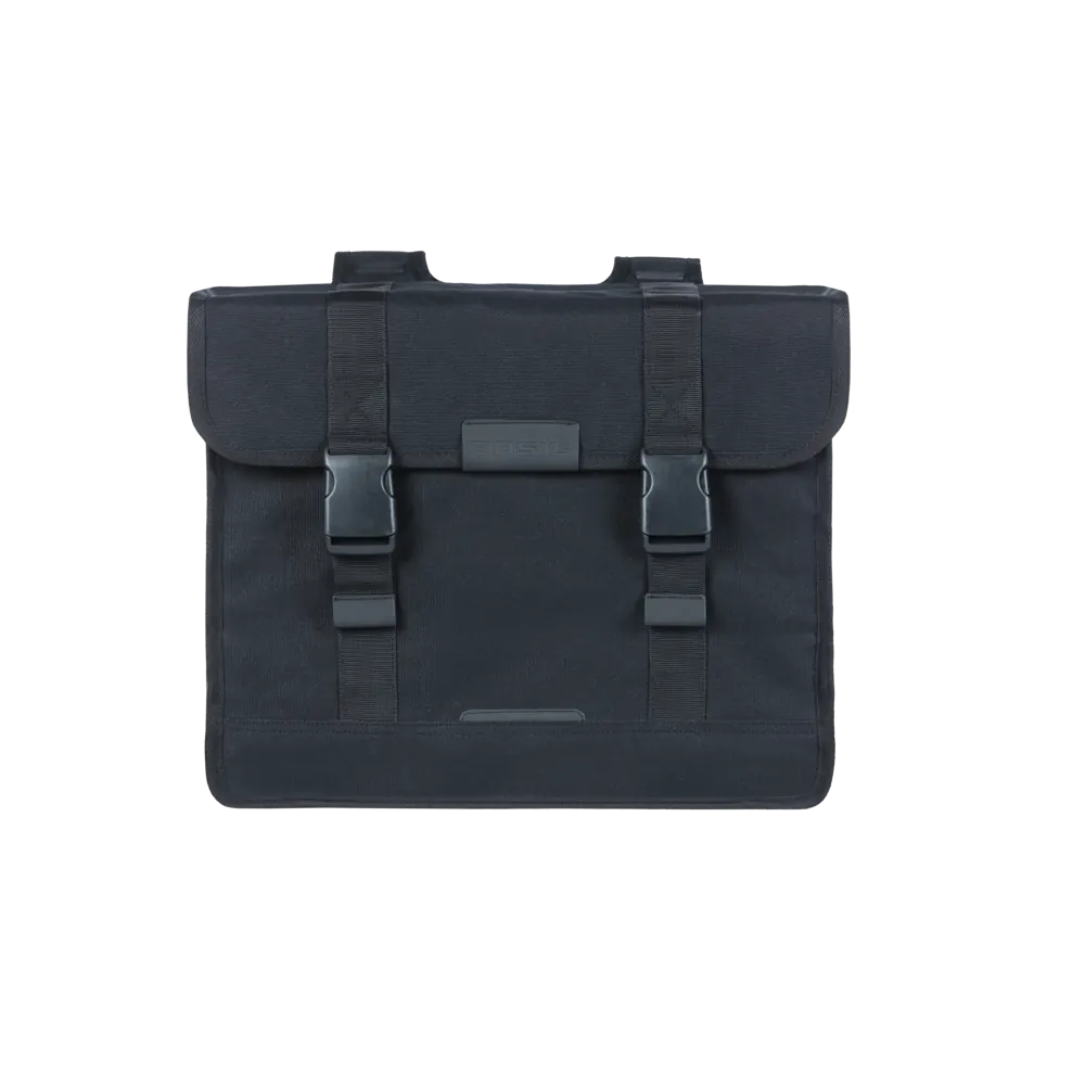 Basil Kavan Eco Classic - dubbele fietstas - 58 liter - zwart