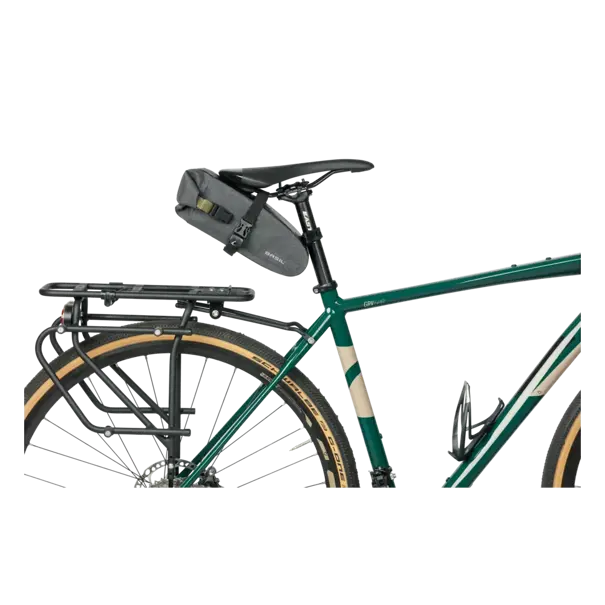 Basil Navigator Tarpaulin en 600D polyester Klittenband 1,5 Zwart