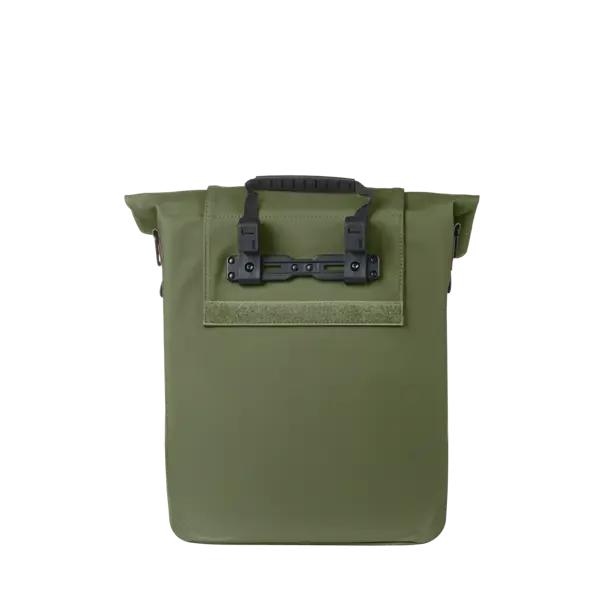 Basil City - fietsshopper MIK Hooks - 14-16L - mosgroen
