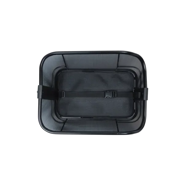Basil Cento Tech Fiber WSL - fietsmand - achterop - solid zwart