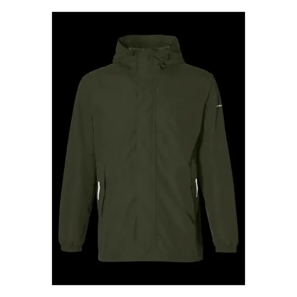 Basil Hoga fietsregenjas - unisex - groen - S