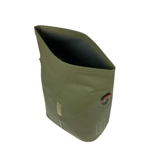 Basil City - fietsshopper MIK Studs - 14-16 liter - moss green