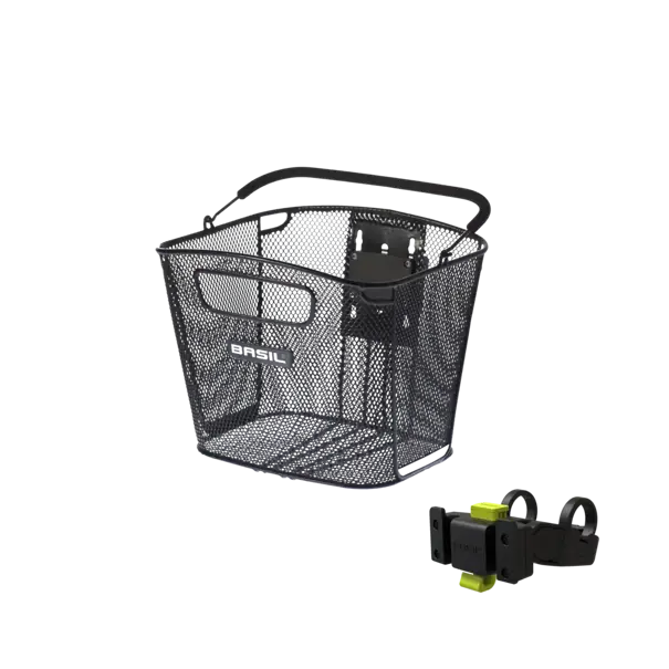 Bold Front KF met KF Handlebar holder - fietsmand - voorop - zwart
