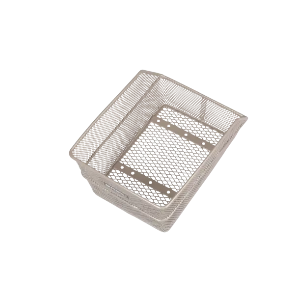 Basil Cento S - fietsmand - achterop - nude metallic
