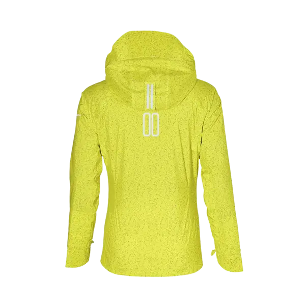 Basil Skane HiVis fietsregenjas - dames - neongeel - XS
