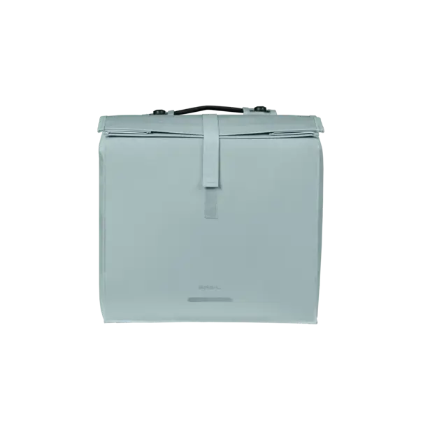 Basil Urban Load Pro - dubbele fietstas MIK - 50-64L - silver blue