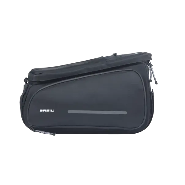 Basil Move - bagagedragertas - 10-26 liter - zwart