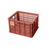 Basil fietskrat M - medium - 29.5 liter - rood