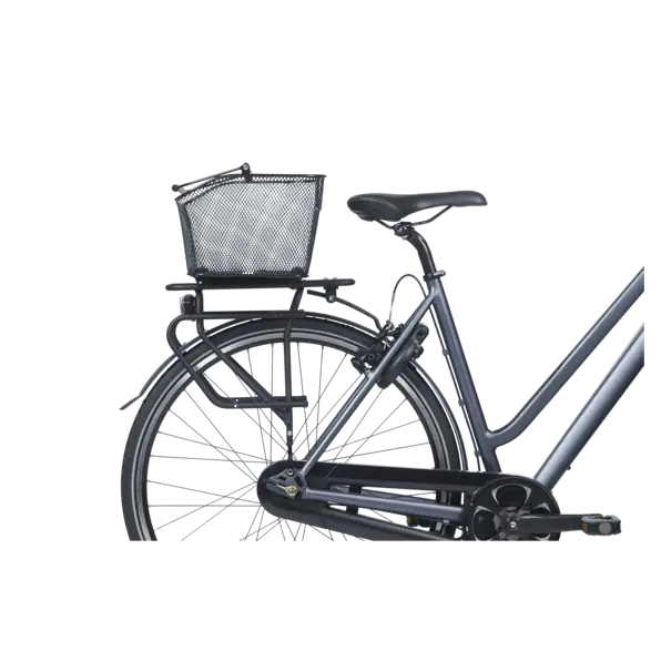 Basil Base XL MIK - fietsmand - achterop - zwart