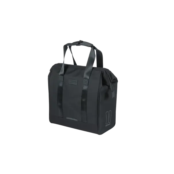 Basil Grand - fietsshopper MIK Hooks - 23L - zwart